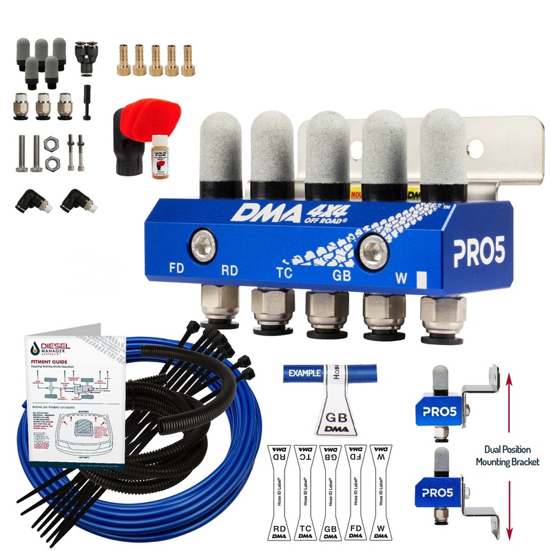 Buy DMA Diff Breather Kit 5P Snorkel Pre Filter Toyota Landcruiser