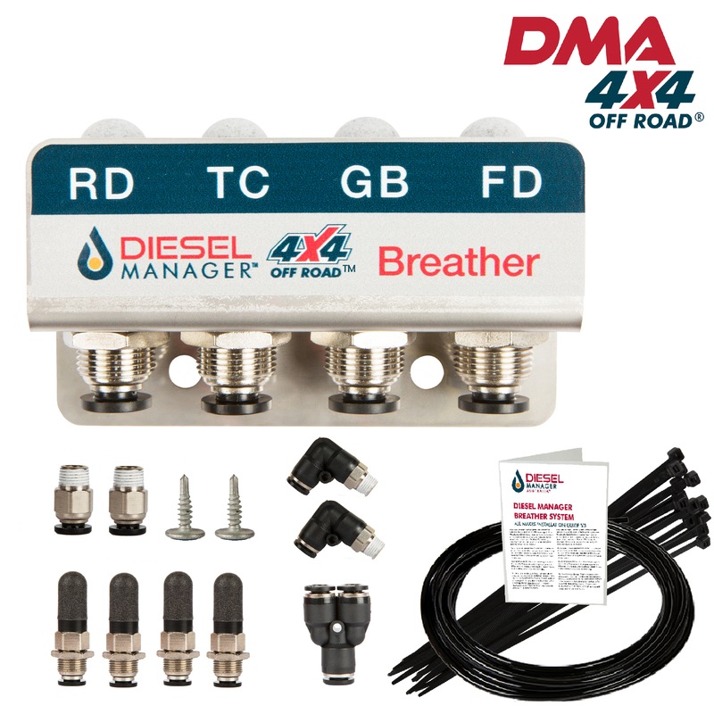 Buy DMA Diff Breather Kit Toyota Landcruiser 60 73 75 78 79 Series Dma