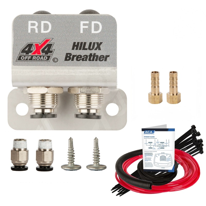 Buy DMA Diff Breather Kit 2 Port For Toyota Hilux N70 Kun26R Kun26 4x4 Off Road MyDeal