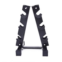 Steel Vertical 3 Pairs Dumbbells Storage Stand