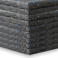 9PCS* 15mm 1Mx 1M Flooring Mat Bundle Soft Rubber Gym Flooring Tiles Mats