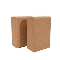 Lift and Lengthen Cork Yoga Brick