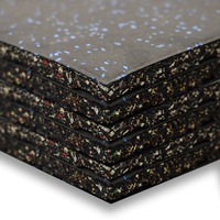 6PCS* 20mm Flooring Mat Soft Rubber Gym Flooring 1Mx 1M Tiles Mat