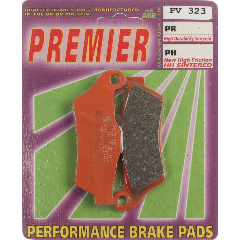 Buy BMW R1200GS 2004 2012 Premier Semi Sintered Rear Brake Pads MyDeal