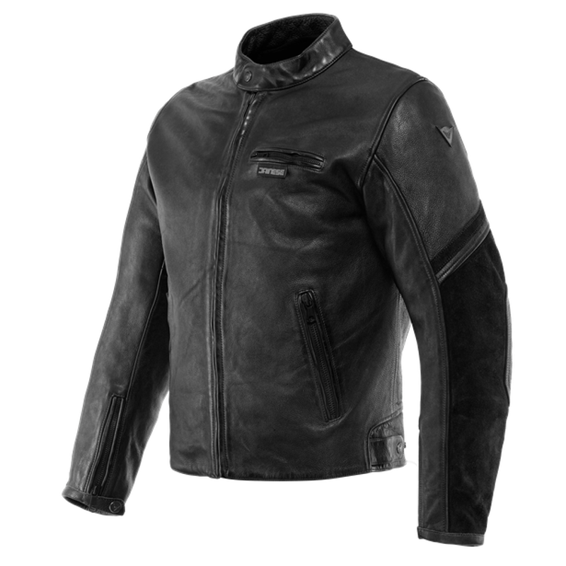 Buy Dainese Merak Leather Motorcycle Jacket Black - MyDeal