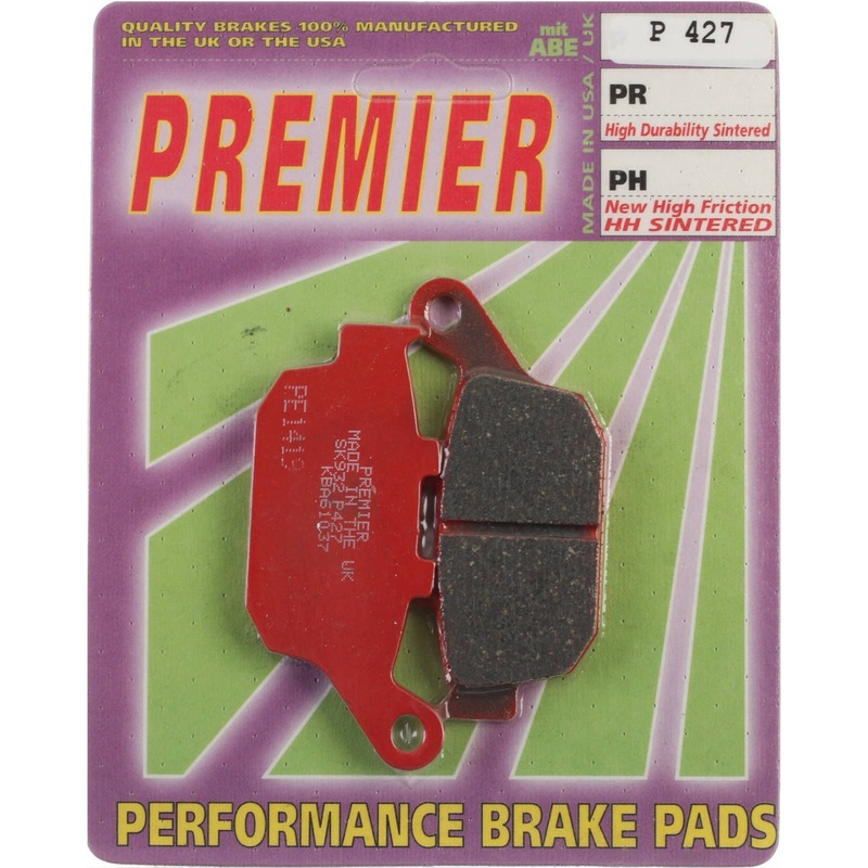 Buy Honda CMX500 Rebel 2017 - 2022 Premier Rear Brake Pads - MyDeal