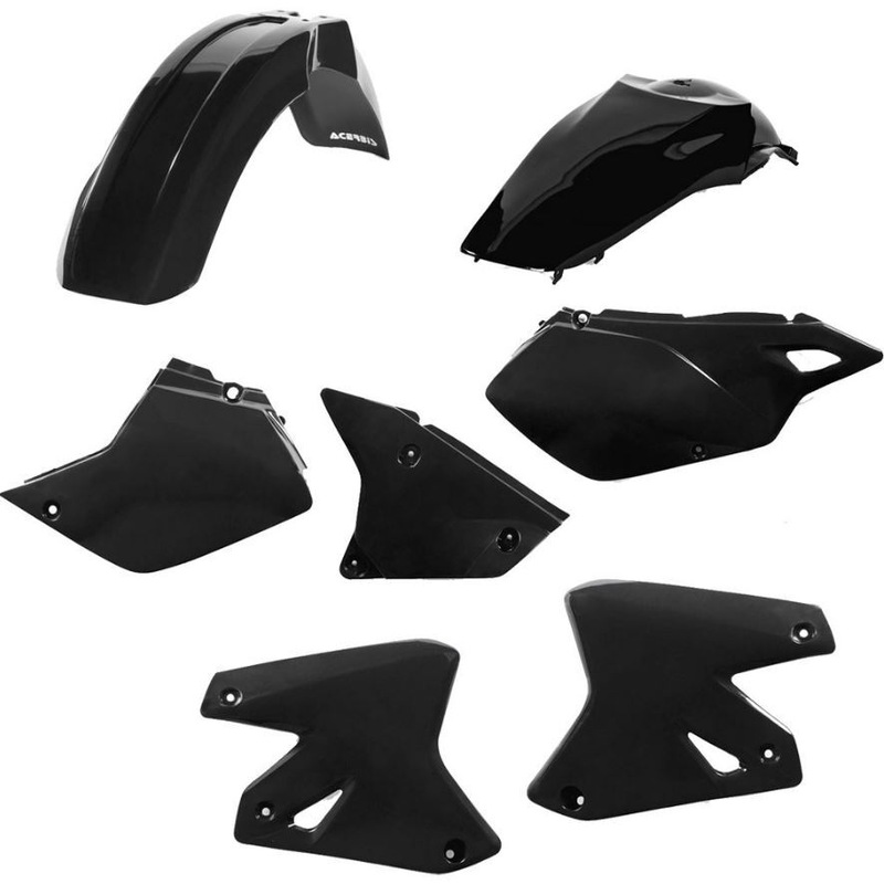 Buy Suzuki DRZ400E 2000 2021 Acerbis Black Plastics Kit DRZ400S DRZ400SM MyDeal