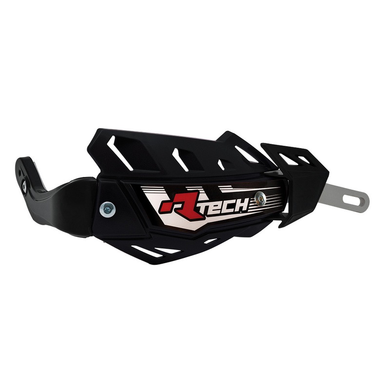 Buy Yamaha YZ250 Racetech Flex Enduro Handguards Alloy Bar Hand Guards Black MyDeal