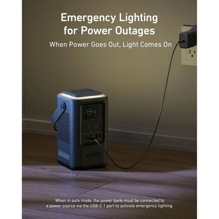 Anker Power Bank 60k with Smart Digital Display - Black