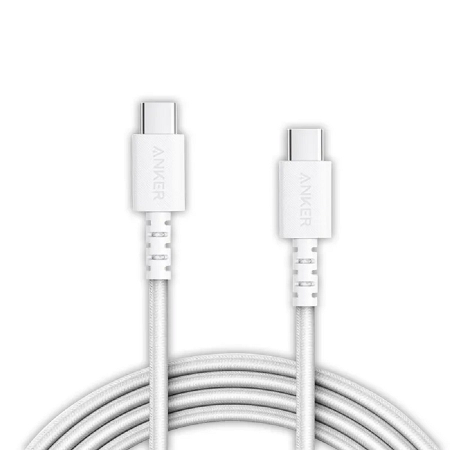 Anker PowerLine Select + USB-C to USB-C Cable 1.8m - White