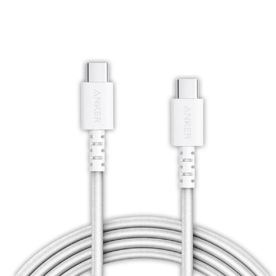 Anker PowerLine Select + USB-C to USB-C Cable 1.8m - White