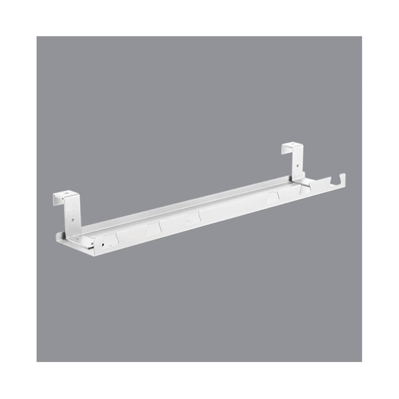 Buy Brateck UnderDesk Cable Management Tray White MyDeal