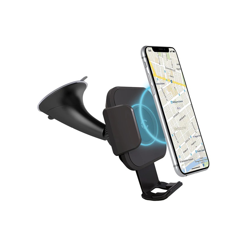 Buy Race Wireless 10W Smartphone Car Charger and Mount Black MyDeal