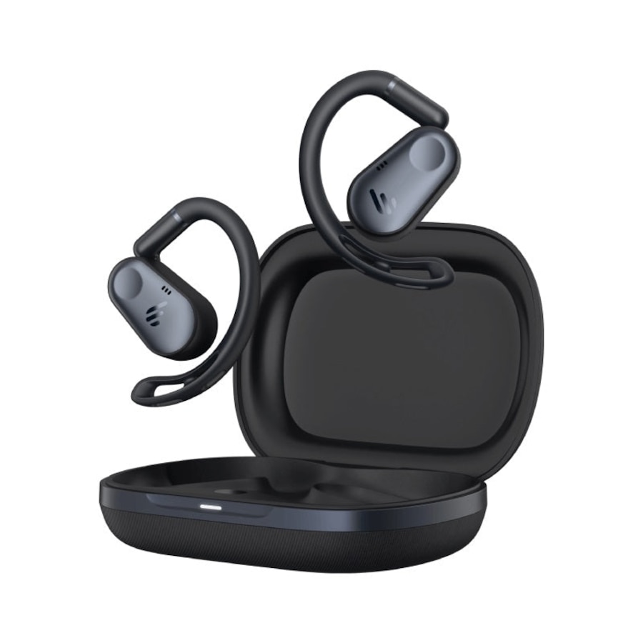 Edifier COMFO-FLEX Open-Ear True Wireless Earbuds - Black