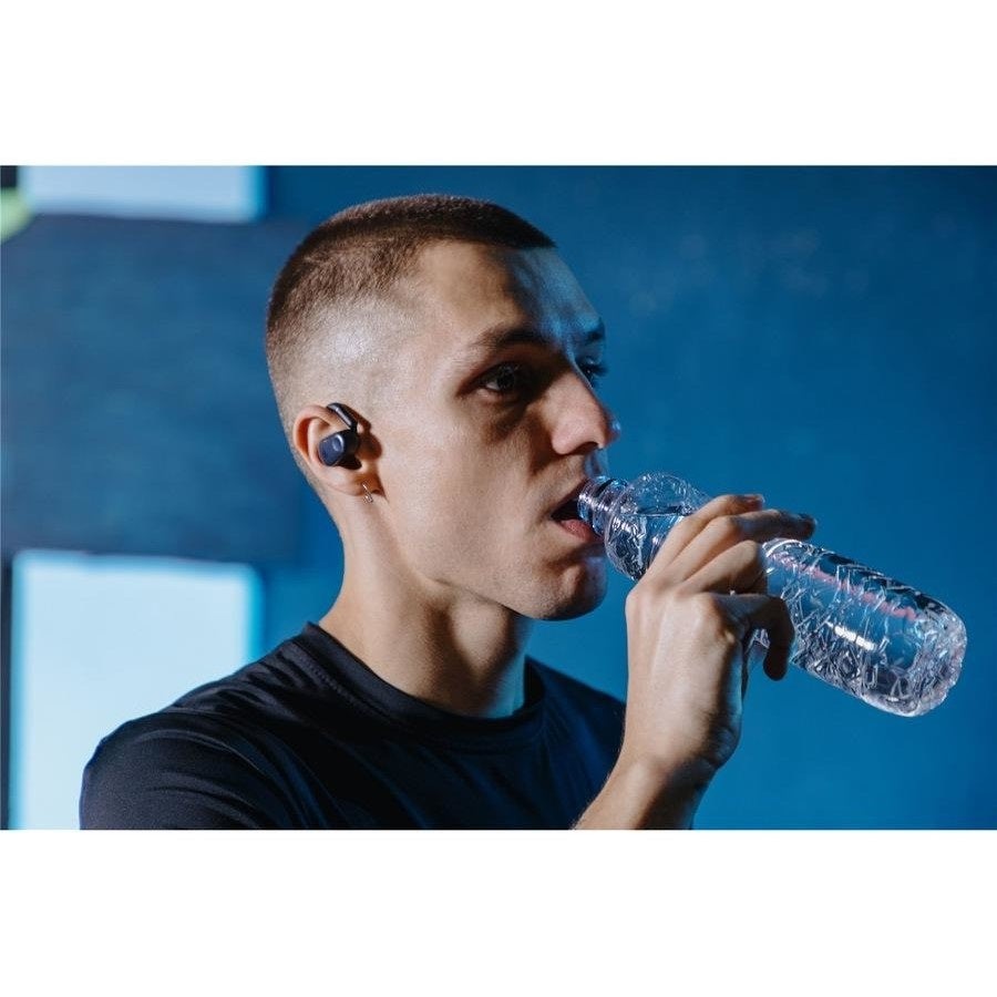 Edifier COMFO-FLEX Open-Ear True Wireless Earbuds - Black