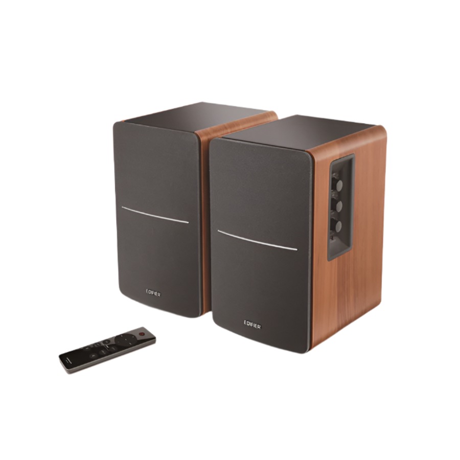 Edifier R1280DBS - 2.0 Bookshelf Bluetooth Studio Speakers - Brown