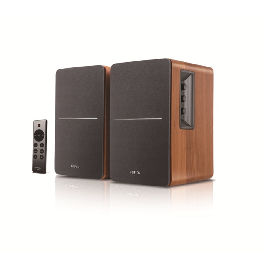 Edifier R1280DBS - 2.0 Bookshelf Bluetooth Studio Speakers - Brown