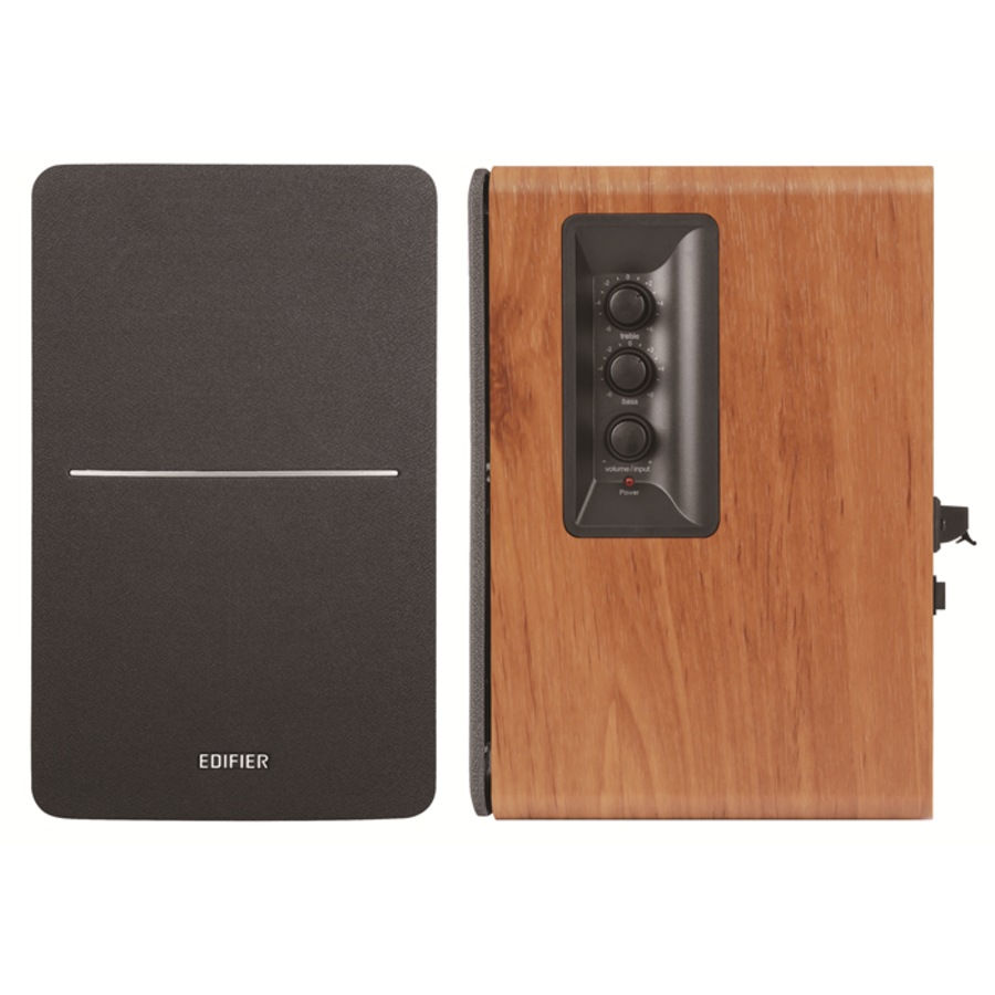 Edifier R1280DBS - 2.0 Bookshelf Bluetooth Studio Speakers - Brown