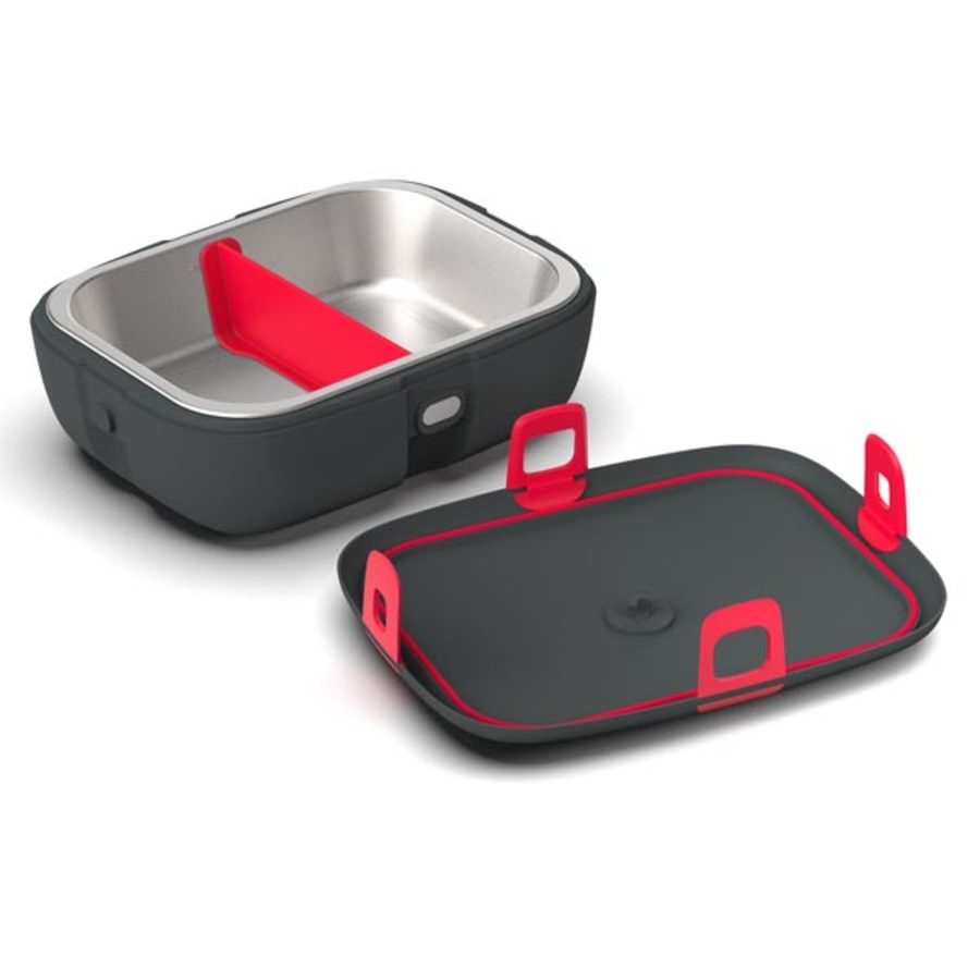 HeatsBox Style+ Portable Smart Heated Lunchbox - Grey