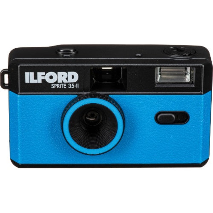 Ilford SPRITE 35-II Reusable Camera - Black & Blue