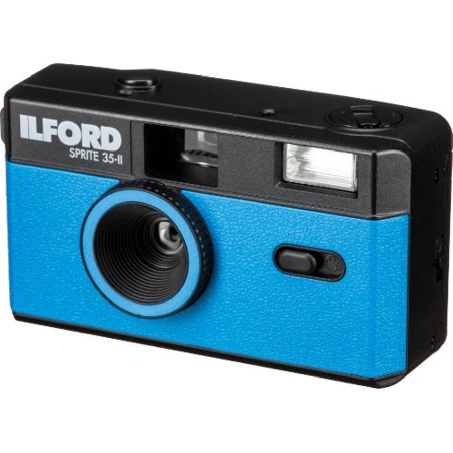 Ilford SPRITE 35-II Reusable Camera - Black & Blue