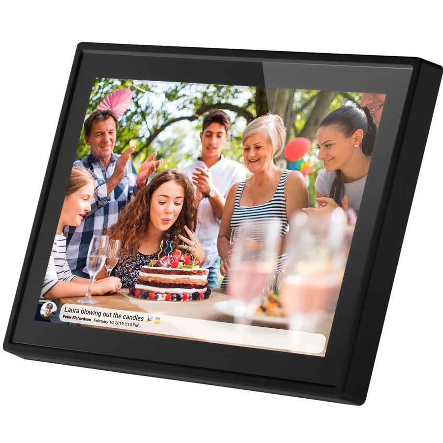 Jackson Frameo 10.1'' Smart Photo Frame - Black