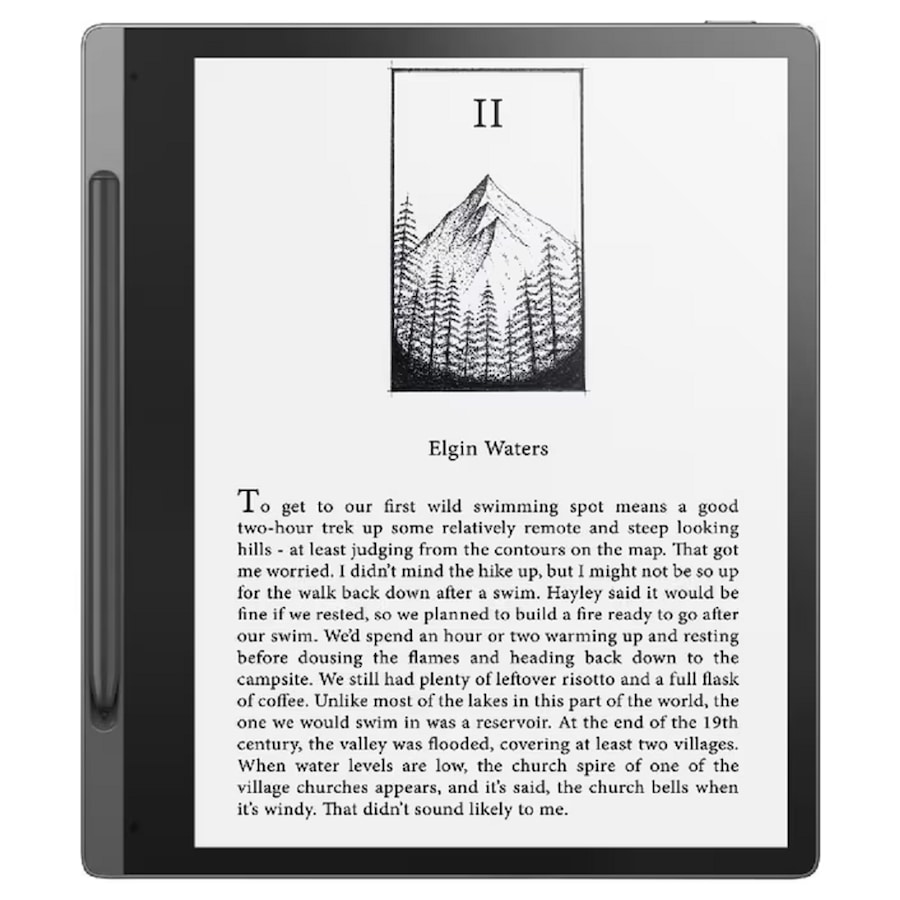 Lenovo Smart Paper 10.3" E-Ink w/ Folio Case & Pen - Grey