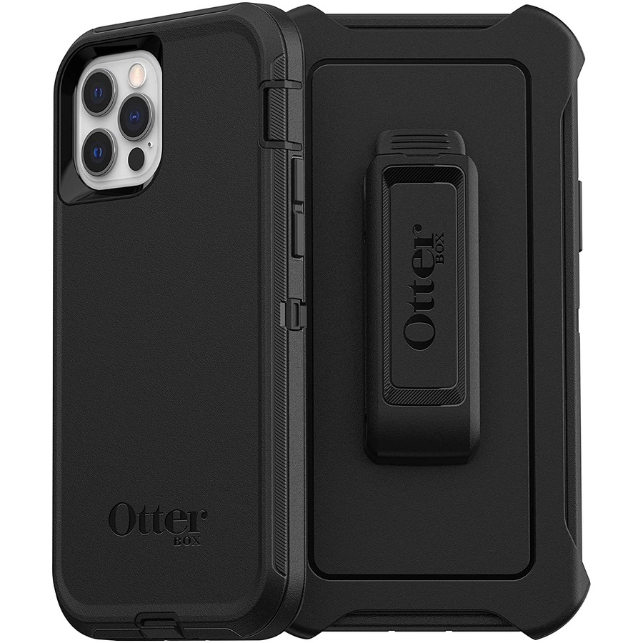 OtterBox Defender Series Case For Apple iPhone 12/12 Pro - Black