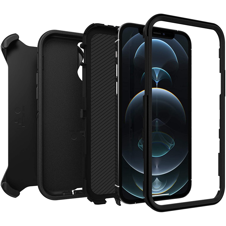 OtterBox Defender Series Case For Apple iPhone 12/12 Pro - Black