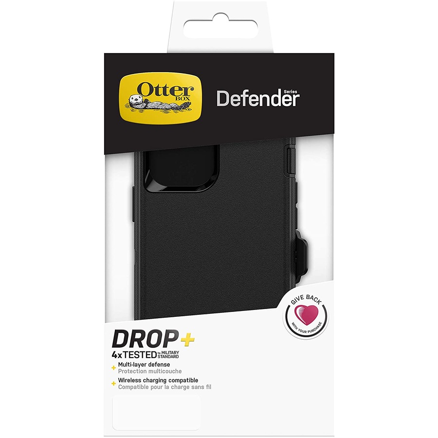 OtterBox Defender Series Case For Apple iPhone 12/12 Pro - Black