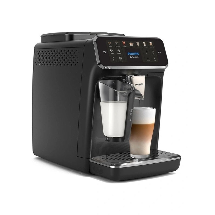 Philips LatteGo 4400 Series Automatic Espresso Coffee Machine - Black