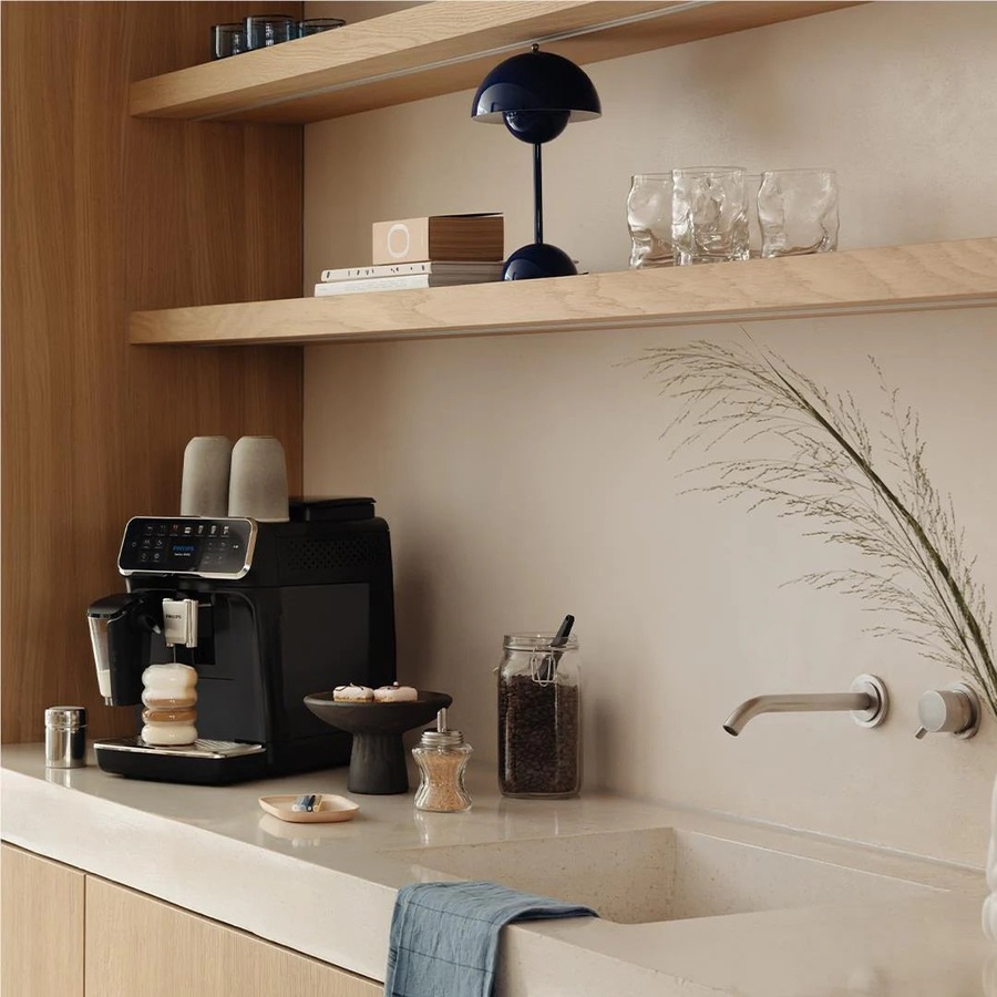 Philips LatteGo 4400 Series Automatic Espresso Coffee Machine - Black