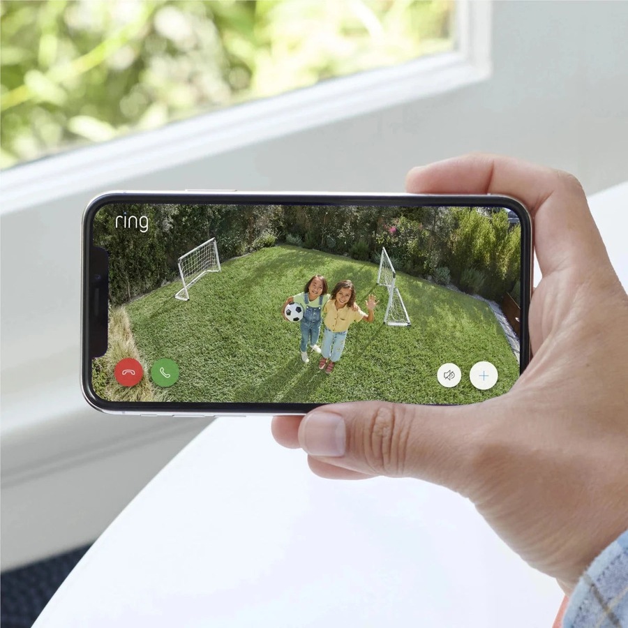 Ring Spotlight Cam Plus Battery 2-Pack Security Camera - White