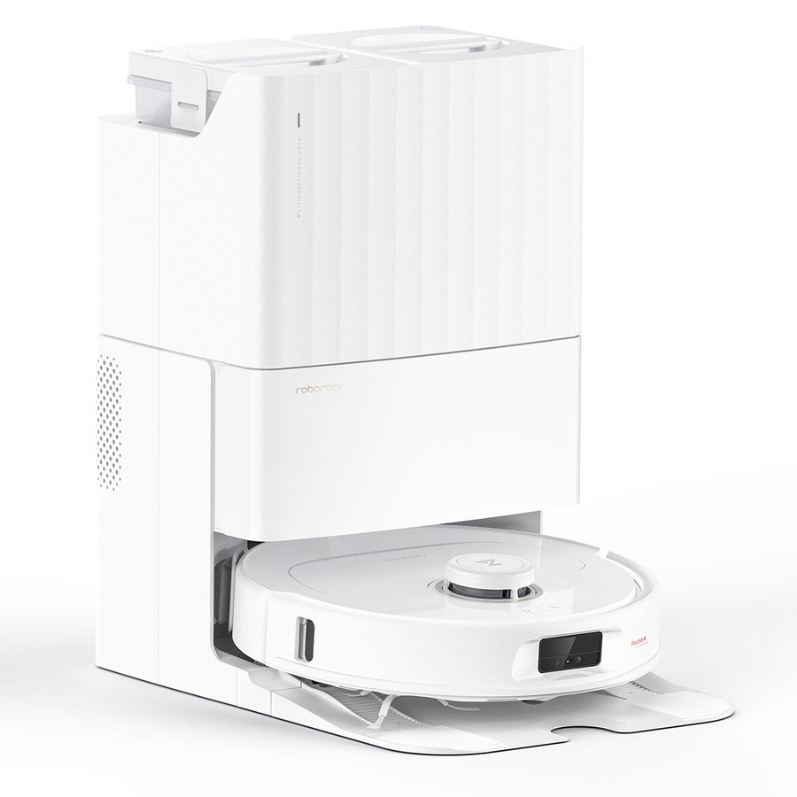 Roborock Q Revo MaxV Robot Vacuum w/ Multifunctional Dock - White