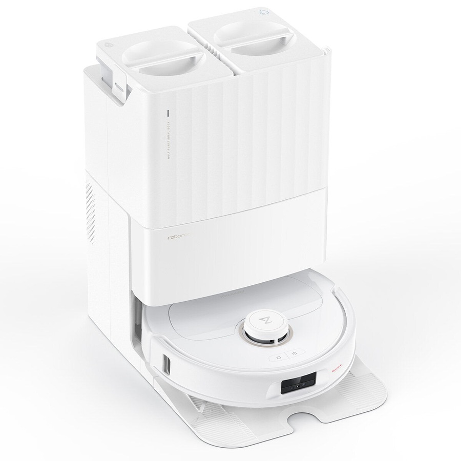 Roborock Q Revo MaxV Robot Vacuum w/ Multifunctional Dock - White