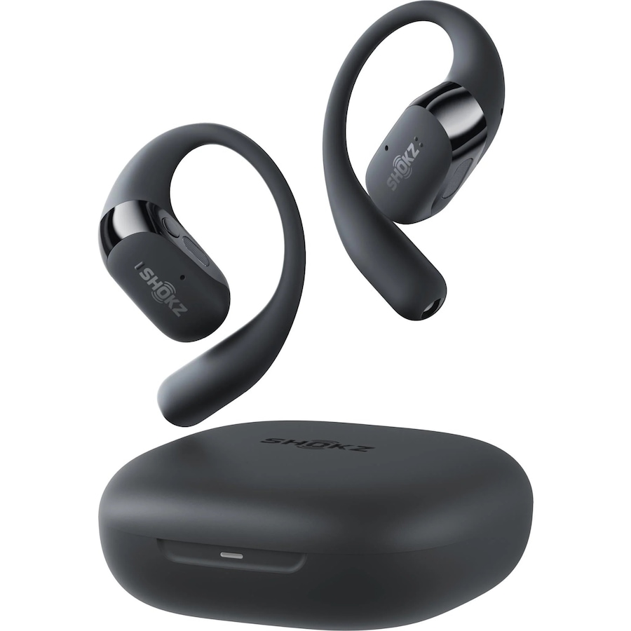 Shokz OpenFit 2 True Wireless Open-Ear Earbuds – Black