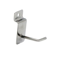 50mm Slatwall Hooks Metal Set Peg Board Tool Organizer Bins Assortment Garage Storage Organization Accessories Grooved Display Hanging Silver 200x
