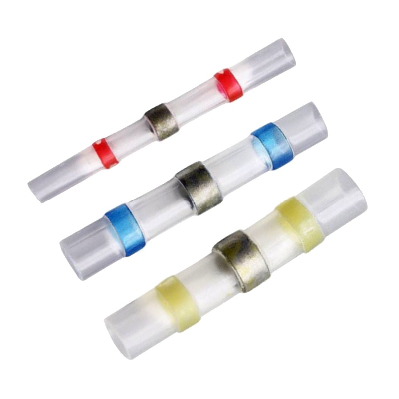 Buy Solder Seal Wire Connectors Splice Heat Shrink Connector, 50pcs,Red