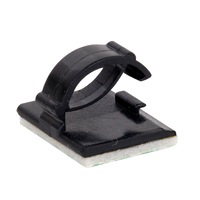 Wire Holder Clips for Car, Adhesive Cable Clips, Black, Electric Wires Interior Small Self Tie Cord Organizer Mount GPS Clamp Camera Sticky