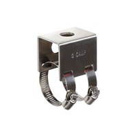 BullBar Light Antenna Mount, 27-51mm 1 Set,304 Stainless Steel, Mounting Brackets Bull Bar Handlebar Bracket UHF VHF Clamps LED ATV UTV Holder