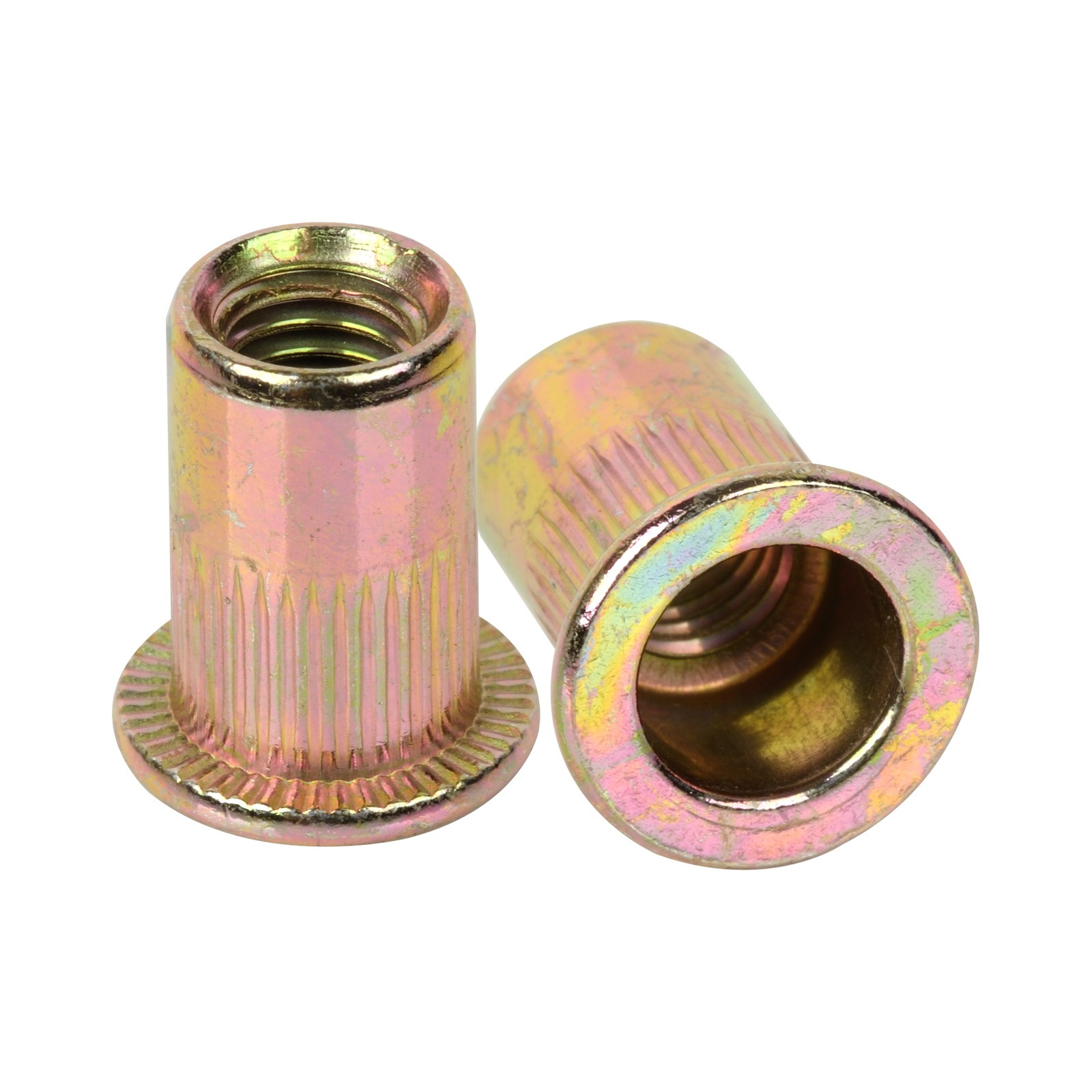 Buy M10 Rivet Nuts Metric Nutserts, Zinc Plated,Nut Bolt Flange Blind ...
