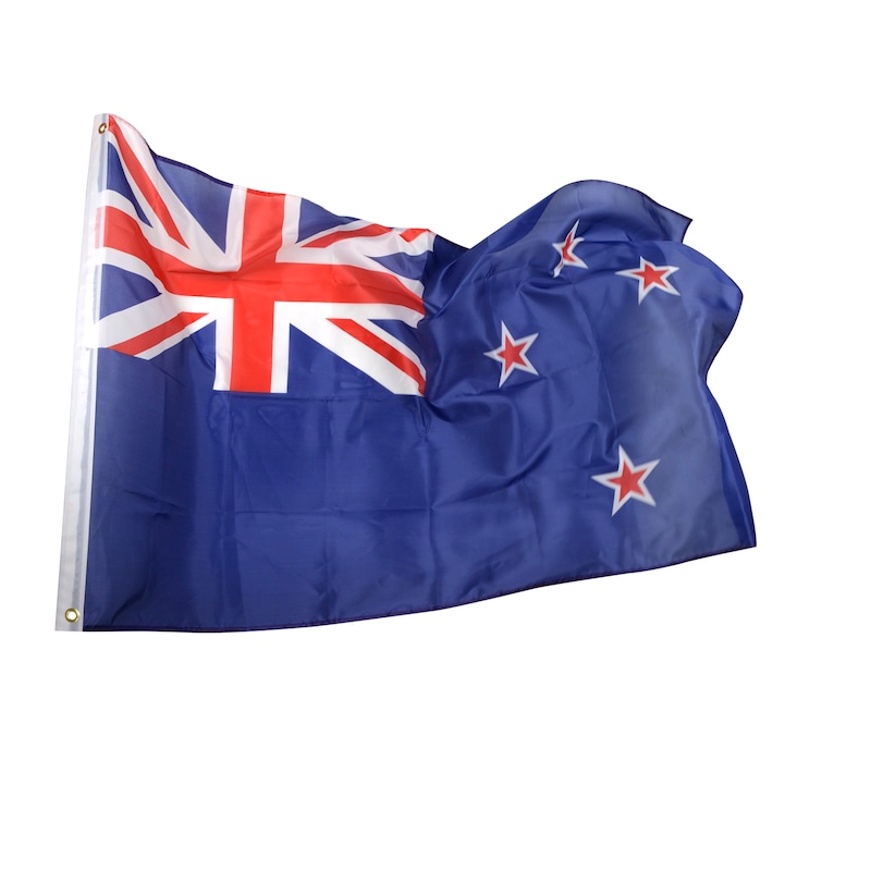 Buy New Zealand Flag NZ Large Kiwi Moari Fern, 3 x 5 ft ( 90 x 150 cm ...