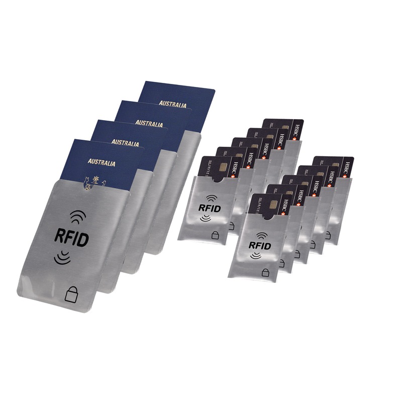 14X RFID Blocking Sleeves Secure Passport Credit Card ID Protector Anti