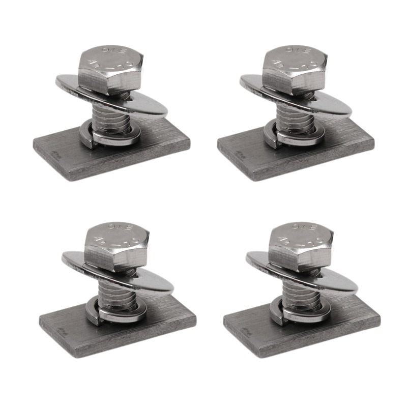 Buy Slot Channel Nuts 4mm, M10 x20mm Bolt Kit 16pcs,304 Stainless Steel