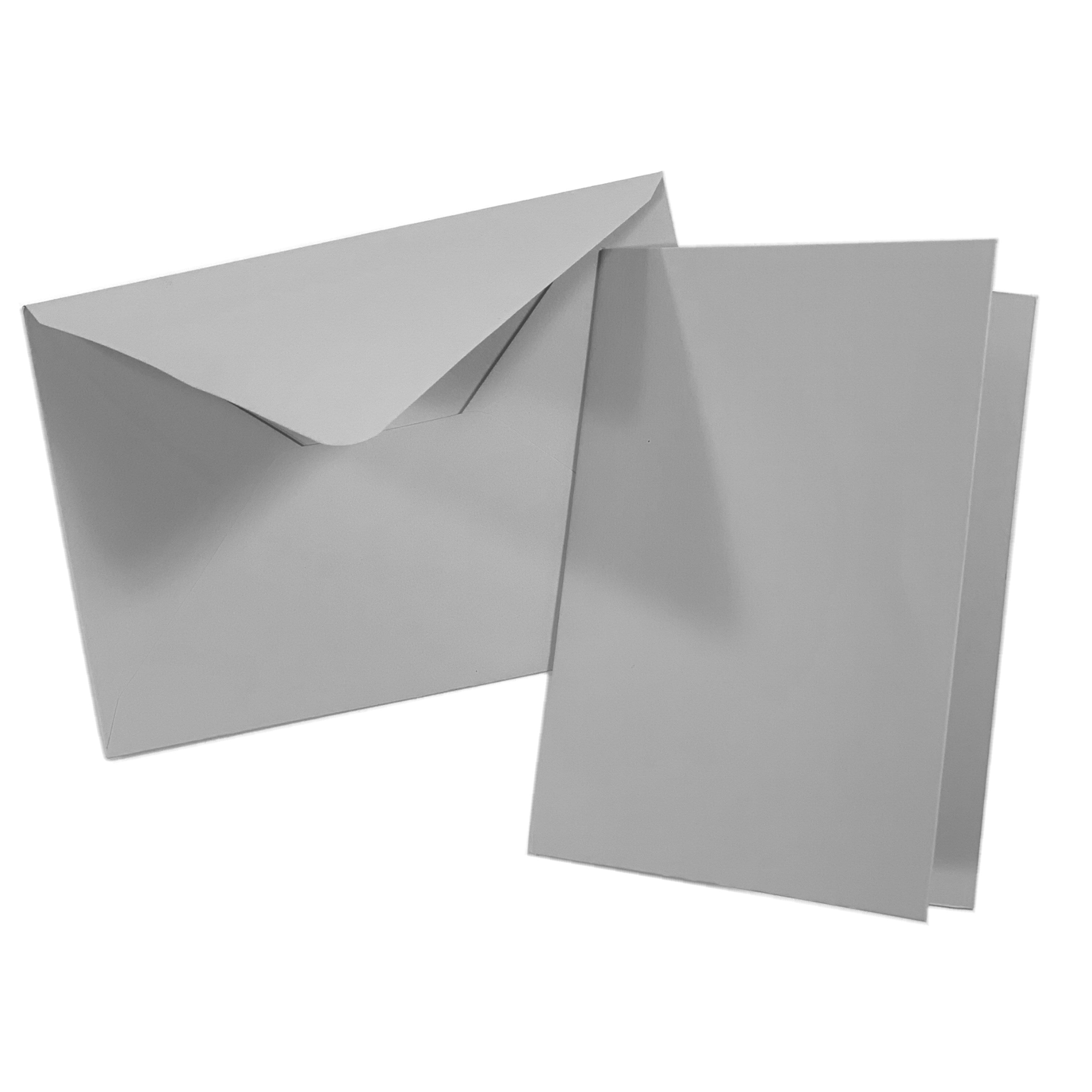 Buy Blank Cards Envelopes Card Making Set Grey MyDeal   Blank Cards Envelopes Card Making Set Grey 10156977 00 