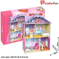 Cubic Fun Little Artist's Dollhouse 3D PuzzleModel Building Kit