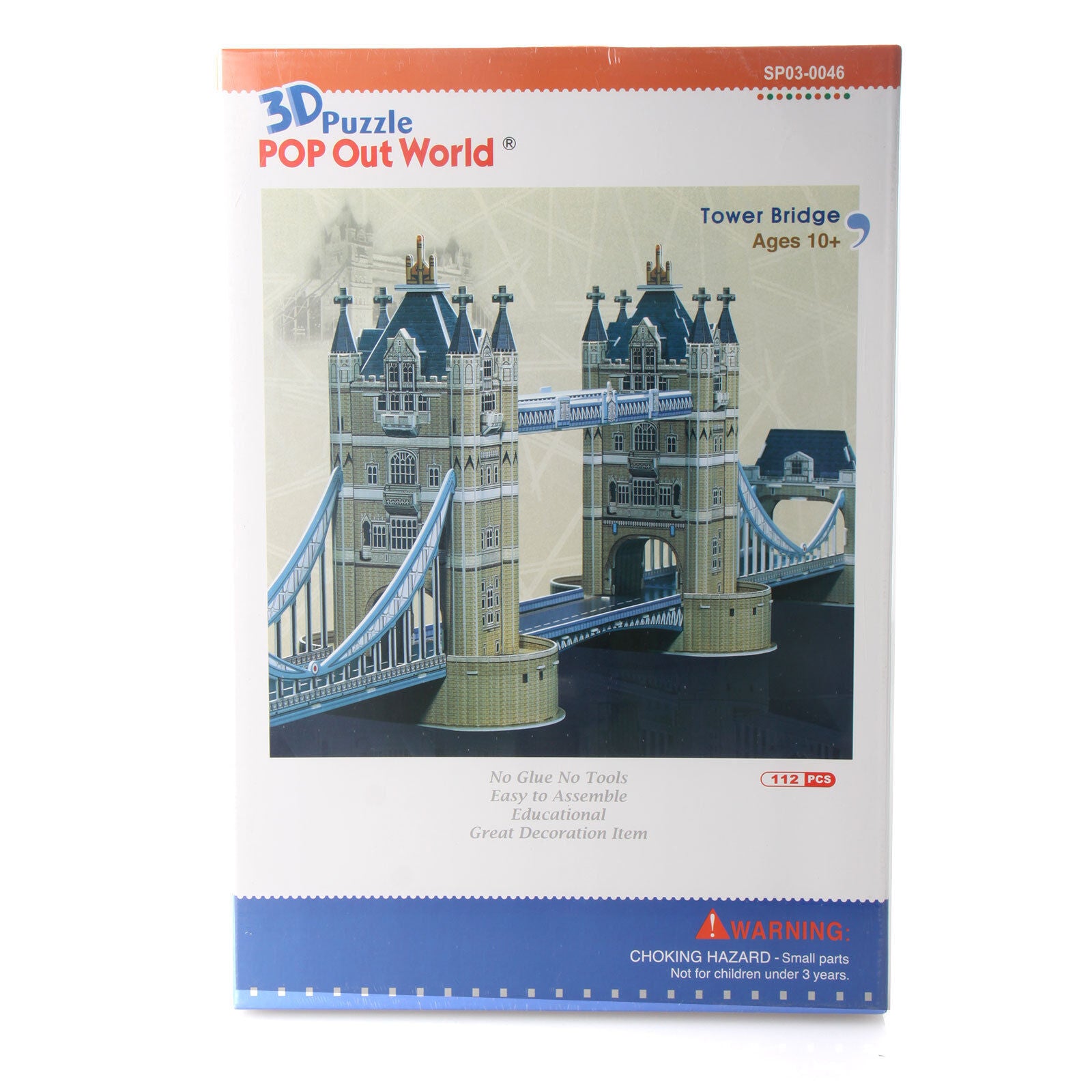 Buy Pop Out World Tower Bridge 3D Puzzle Model Building Kit - MyDeal ...