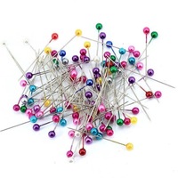 Sewing Pearl Head Pins 100pk in Storage Container