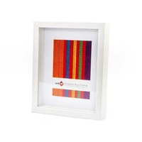 Unigift White Deep Shadow Box Photo Picture Frame 29x42cm