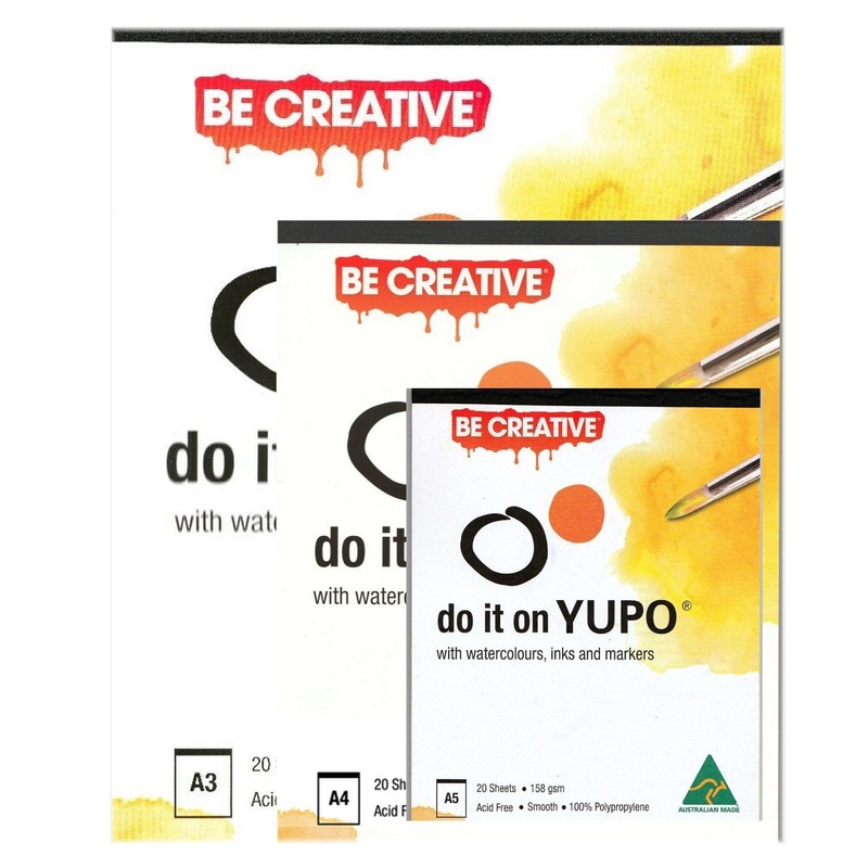 Buy Yupo Ultra Watercolour Paper Pad 158gsm 20 Sheets MyDeal